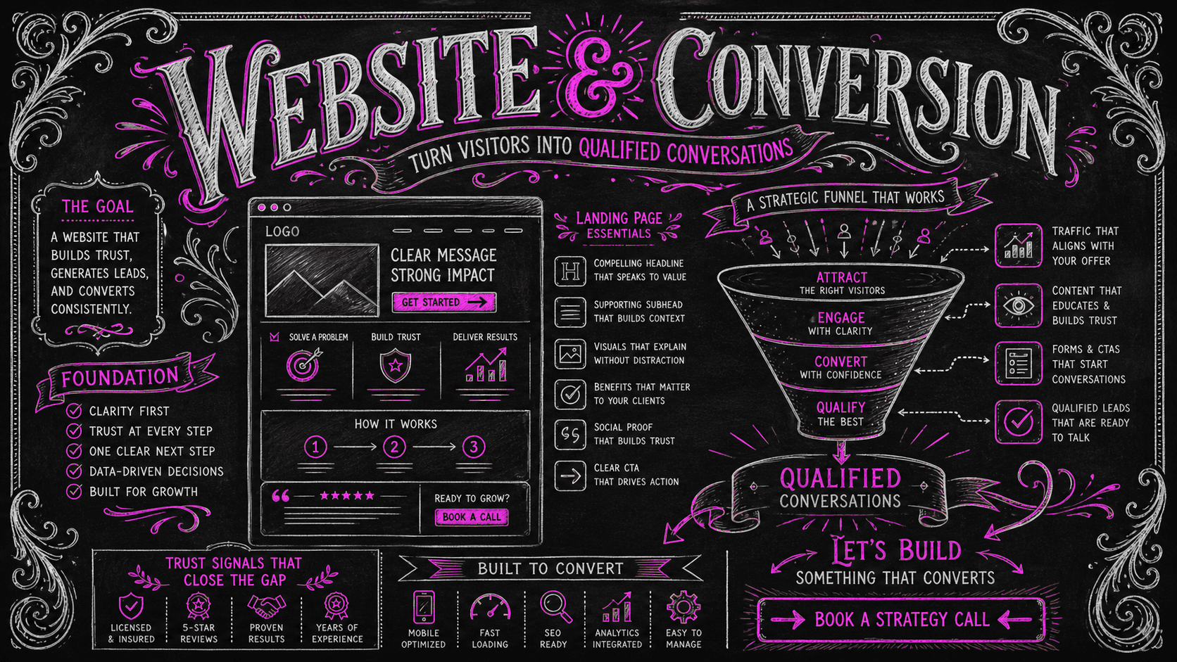 Website and Conversion Foundation service visual